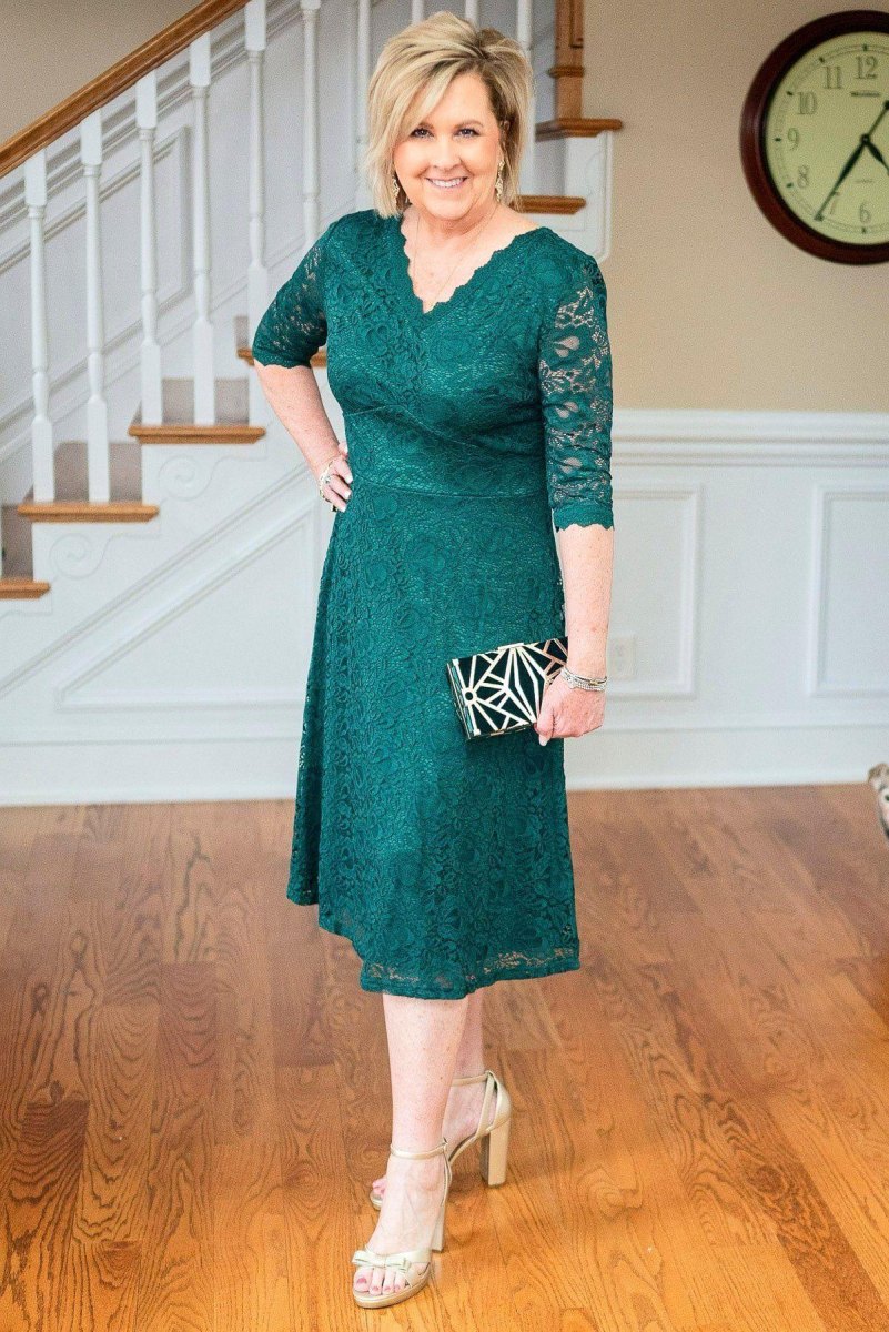 Stylish cocktail wedding dress
