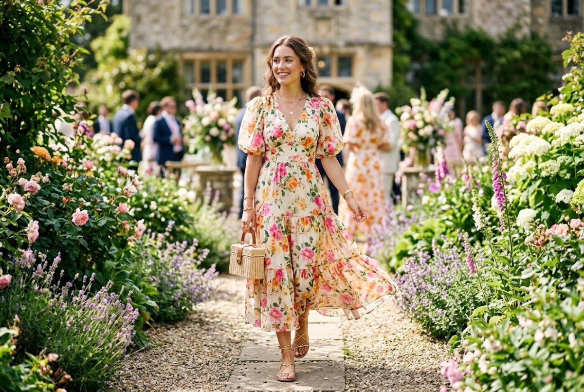 Garden Party Wedding Guest Outfits for Every Style