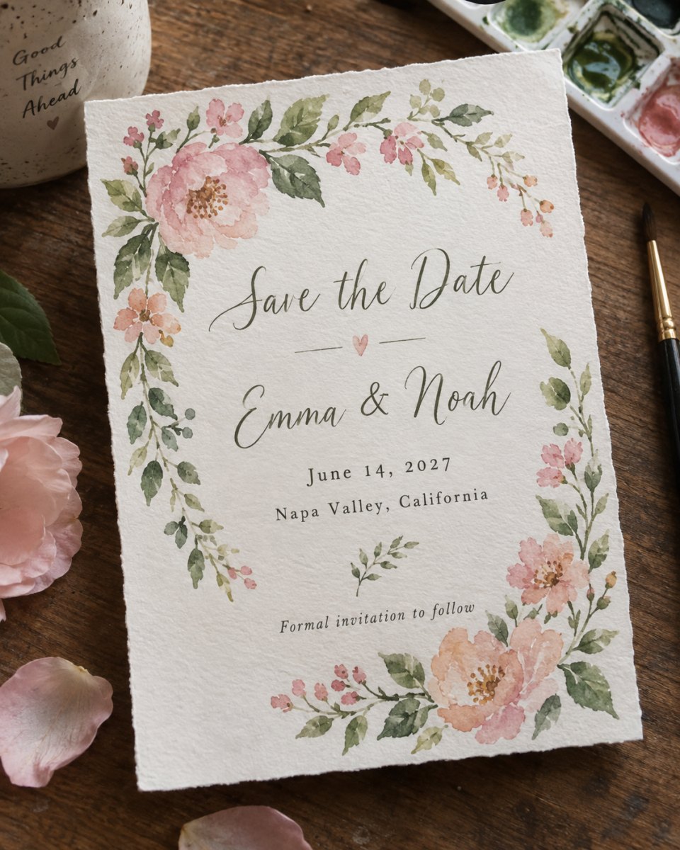 16 Wedding Save the Date Ideas for Beautiful Cards