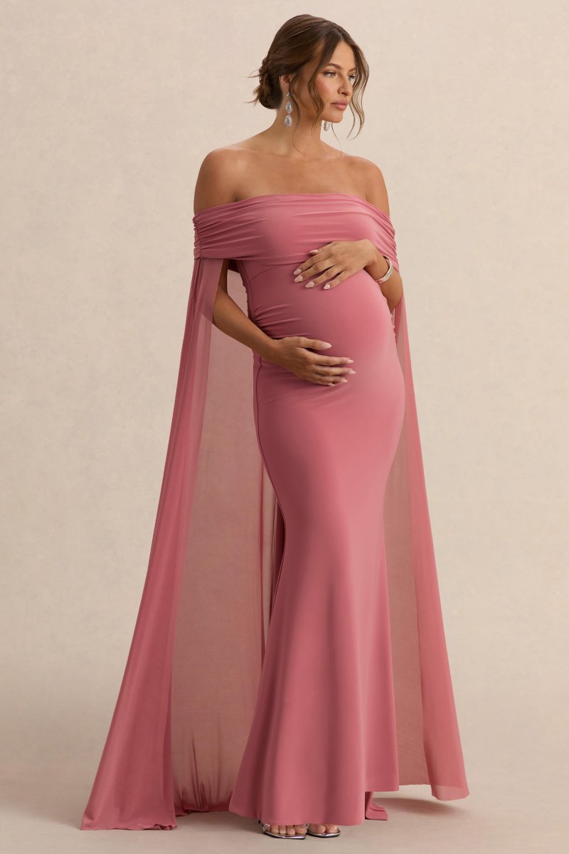 Formal evening maternity wedding dress