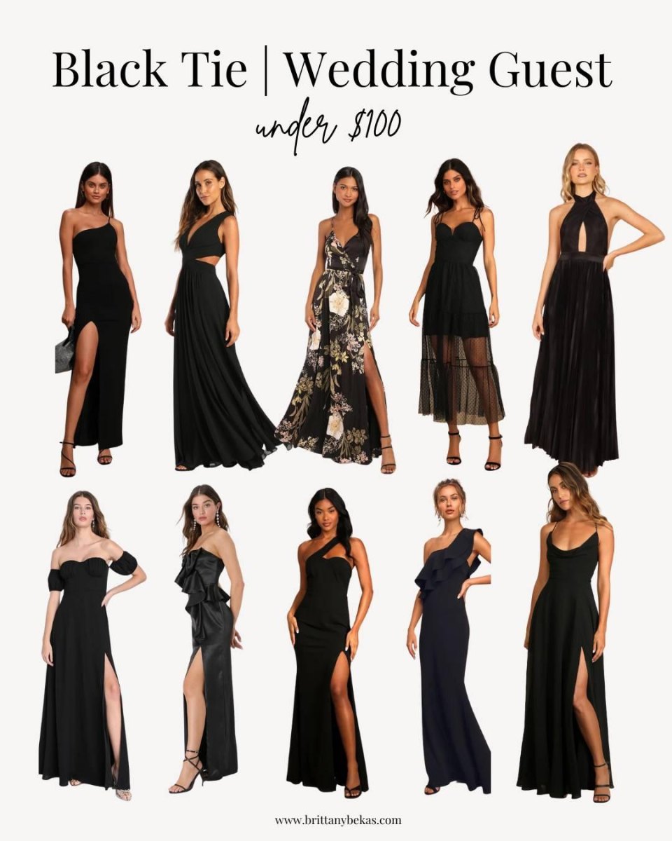 Formal wedding guest dress