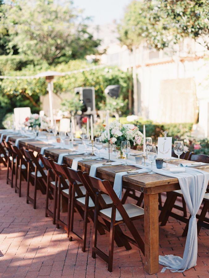 Lavender blue garden wedding flowers