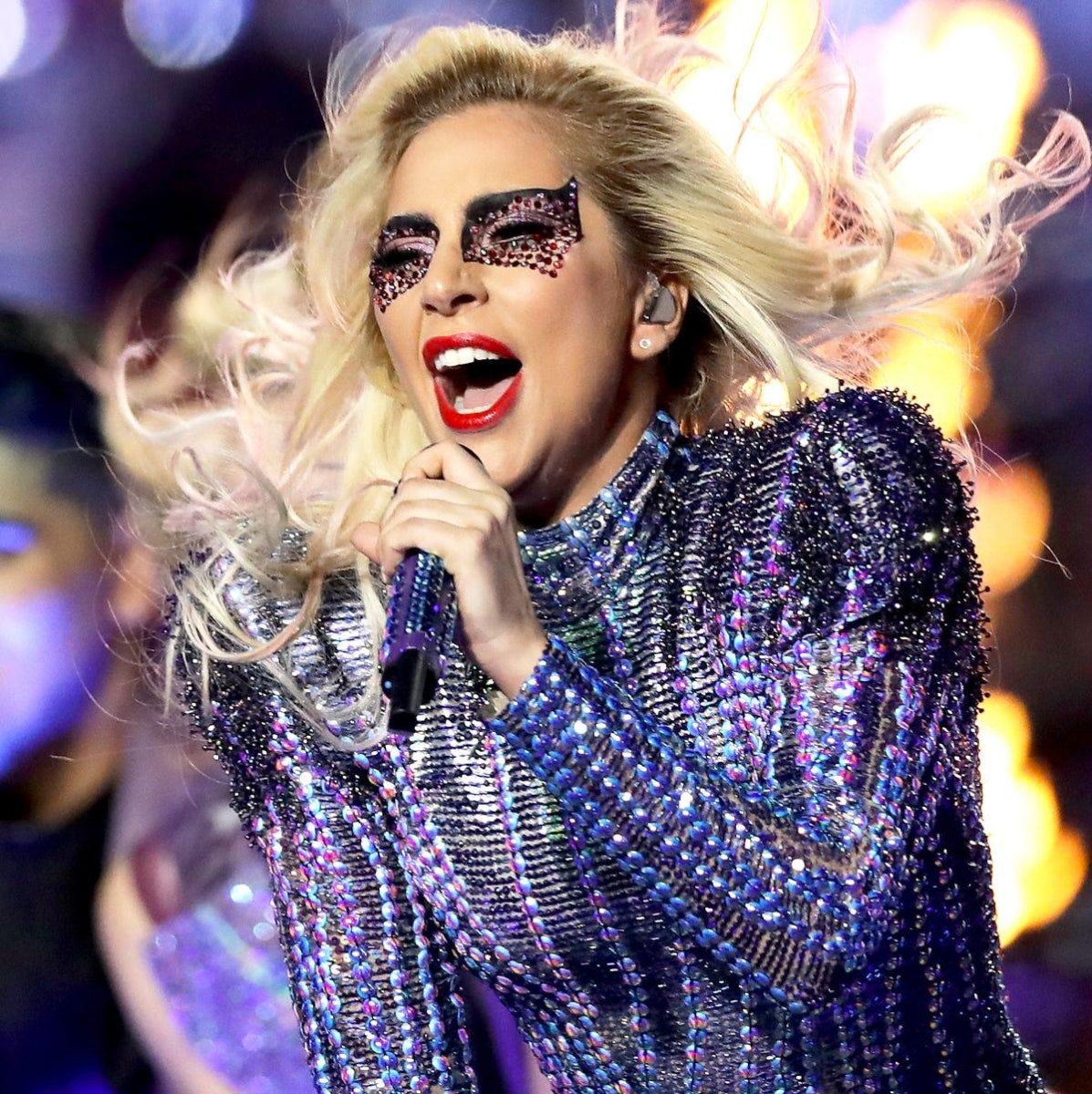 Lady Gaga performance portrait