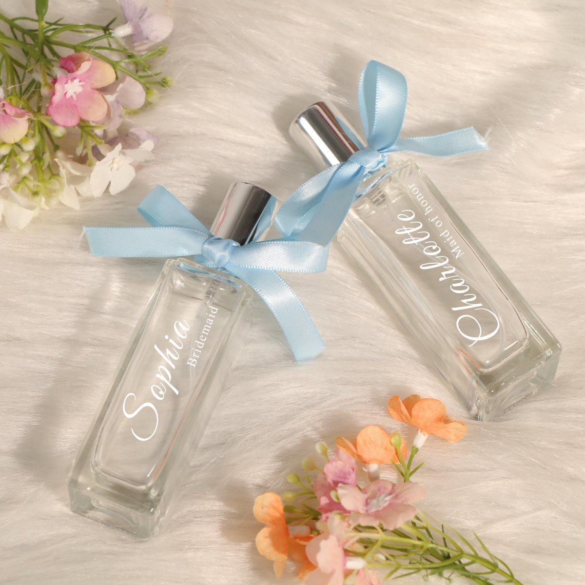 Mini perfume bottles bridesmaid gifts