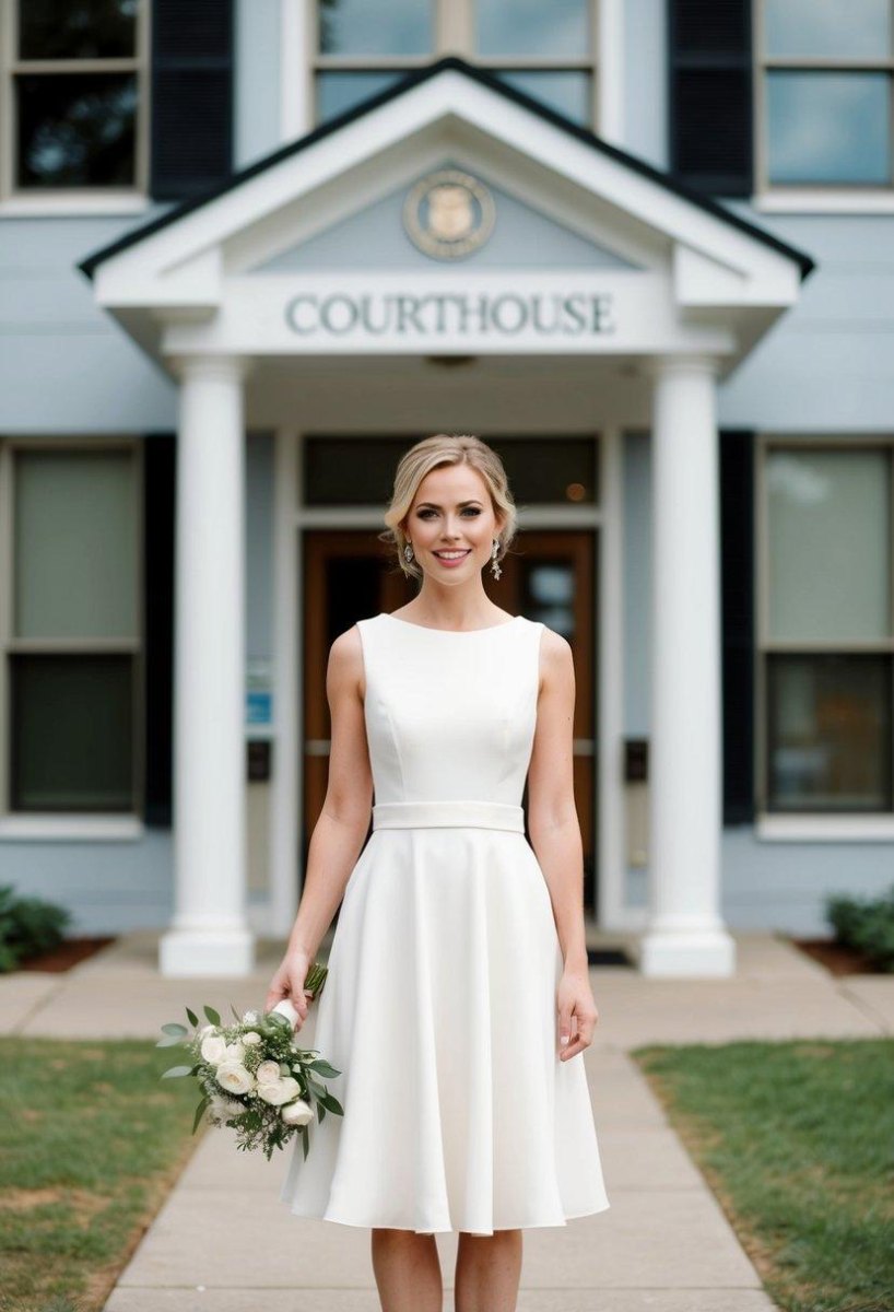 Courthouse Wedding Outfits for a Chic Civil Ceremony
