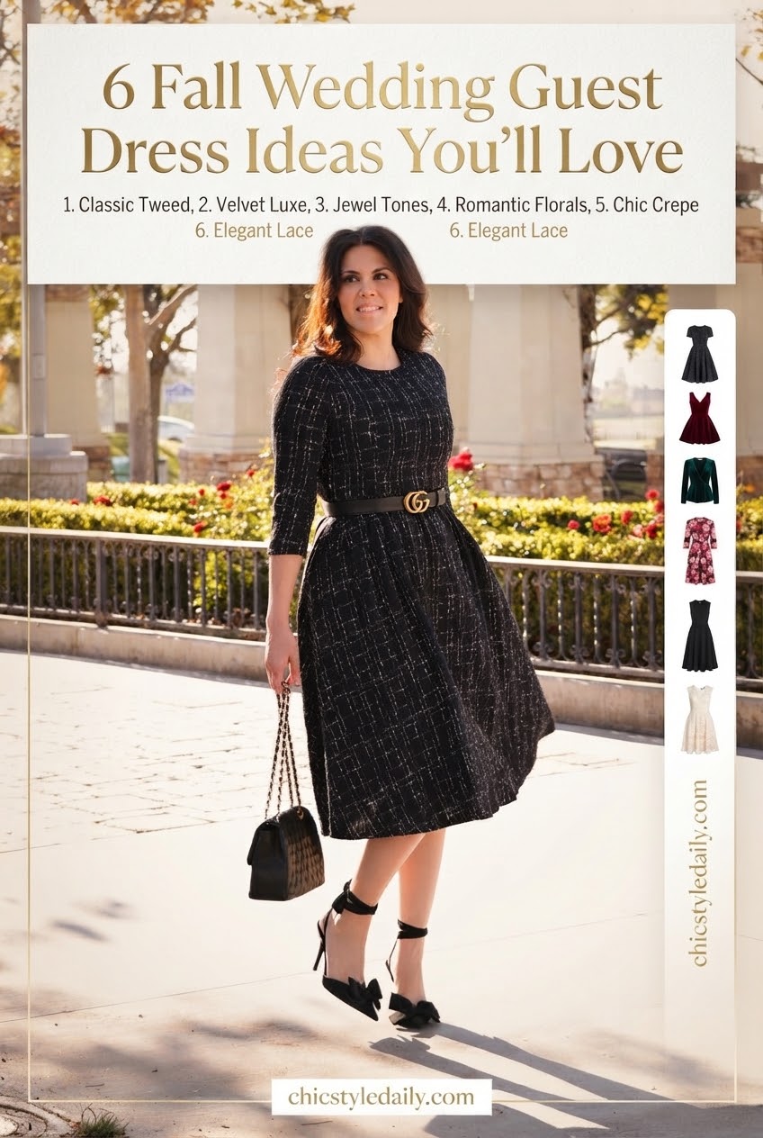 6 Fall Wedding Guest Dress Ideas You'll Love