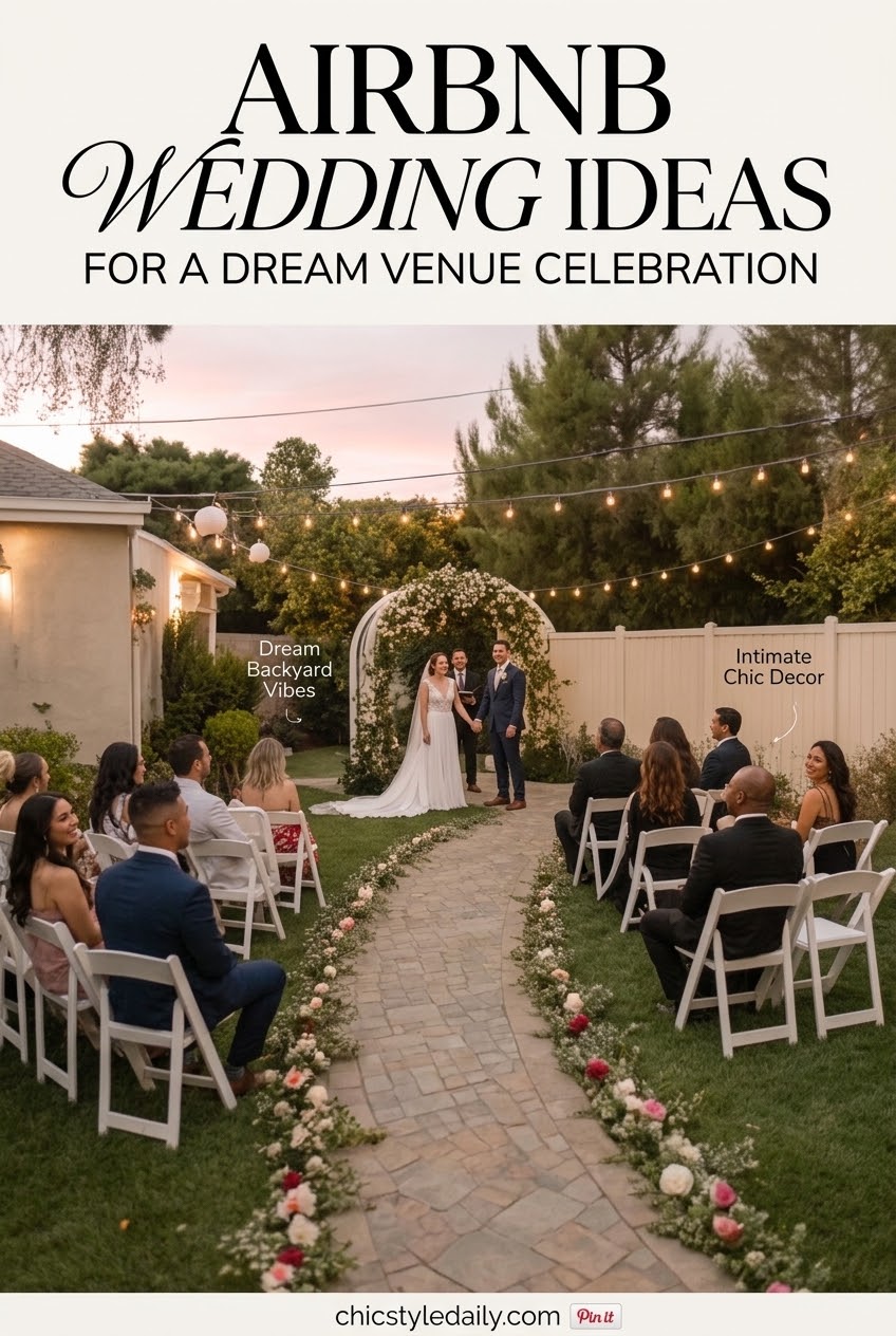 Airbnb Wedding Ideas For A Dream Venue Celebration