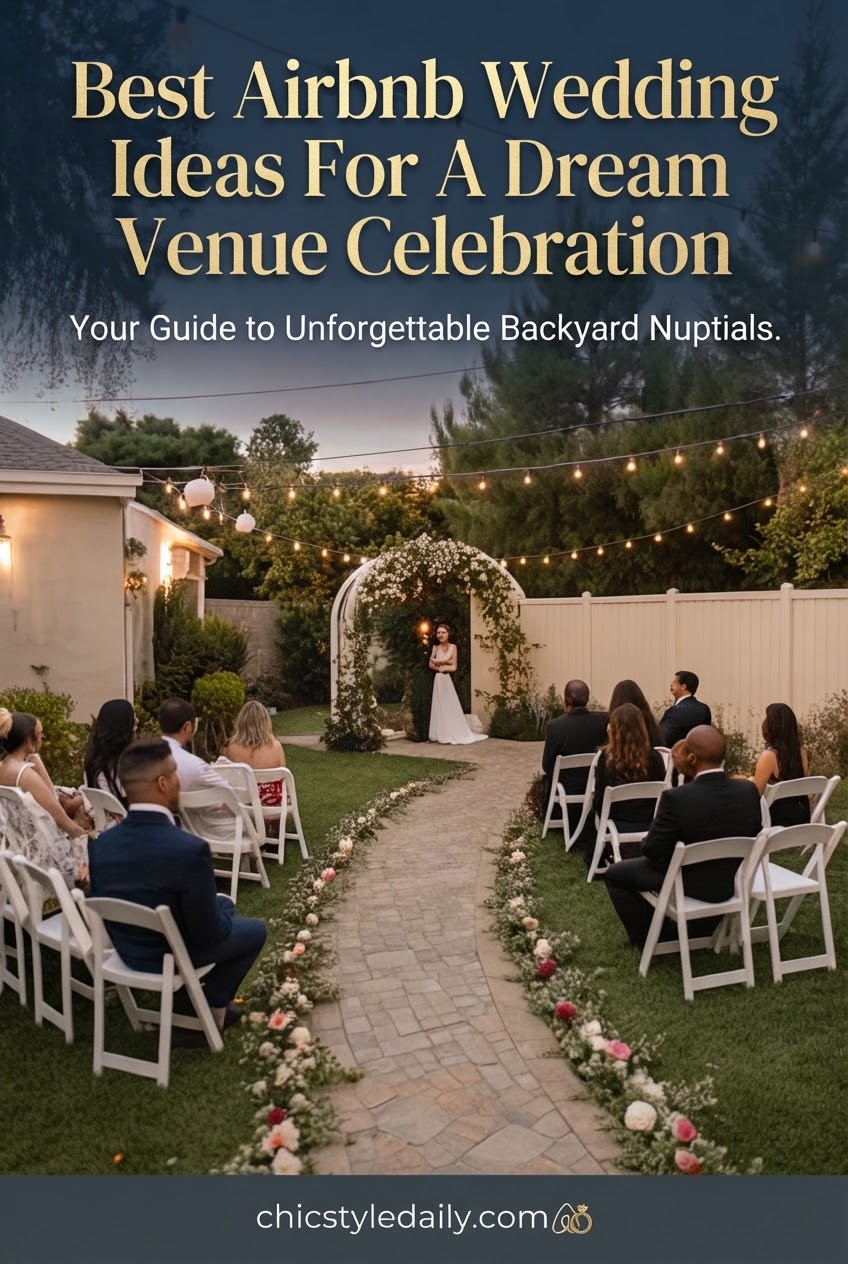Best Airbnb Wedding Ideas For A Dream Venue Celebration