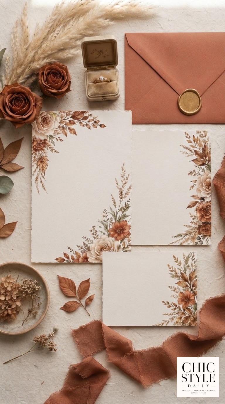 Simple Boho Wedding Invites Made Chic