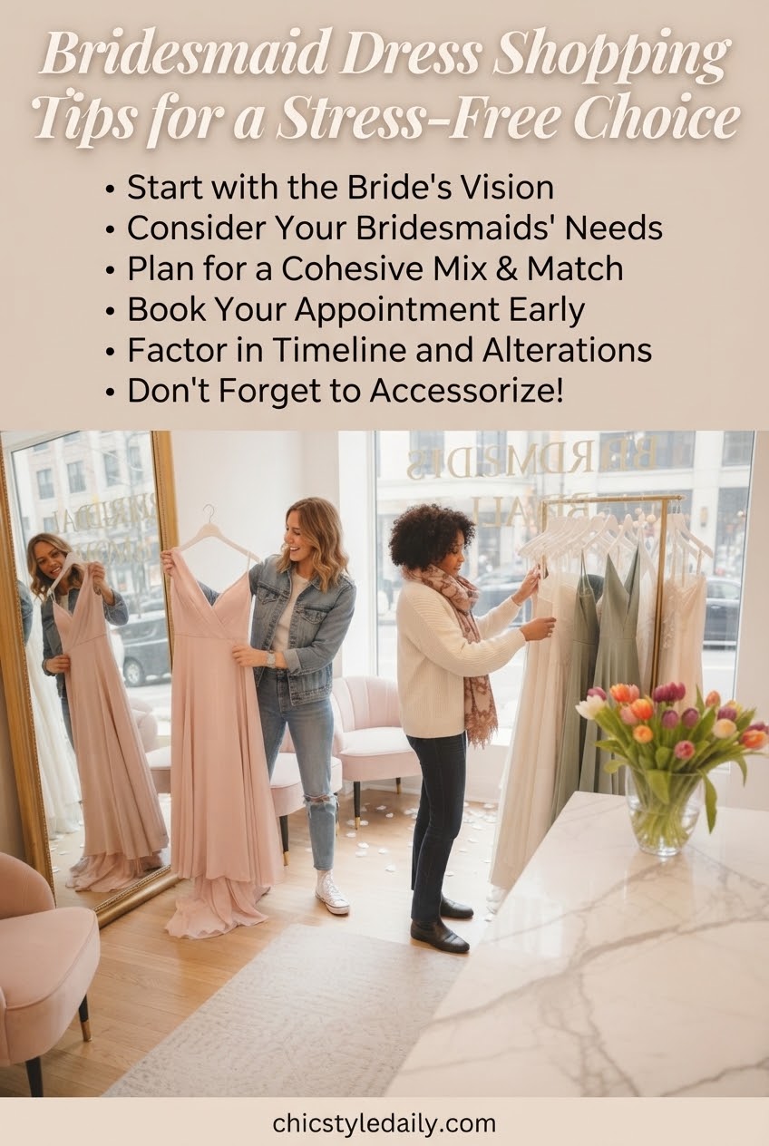 Bridesmaid Dress Shopping Tips for a Stress-Free Choice