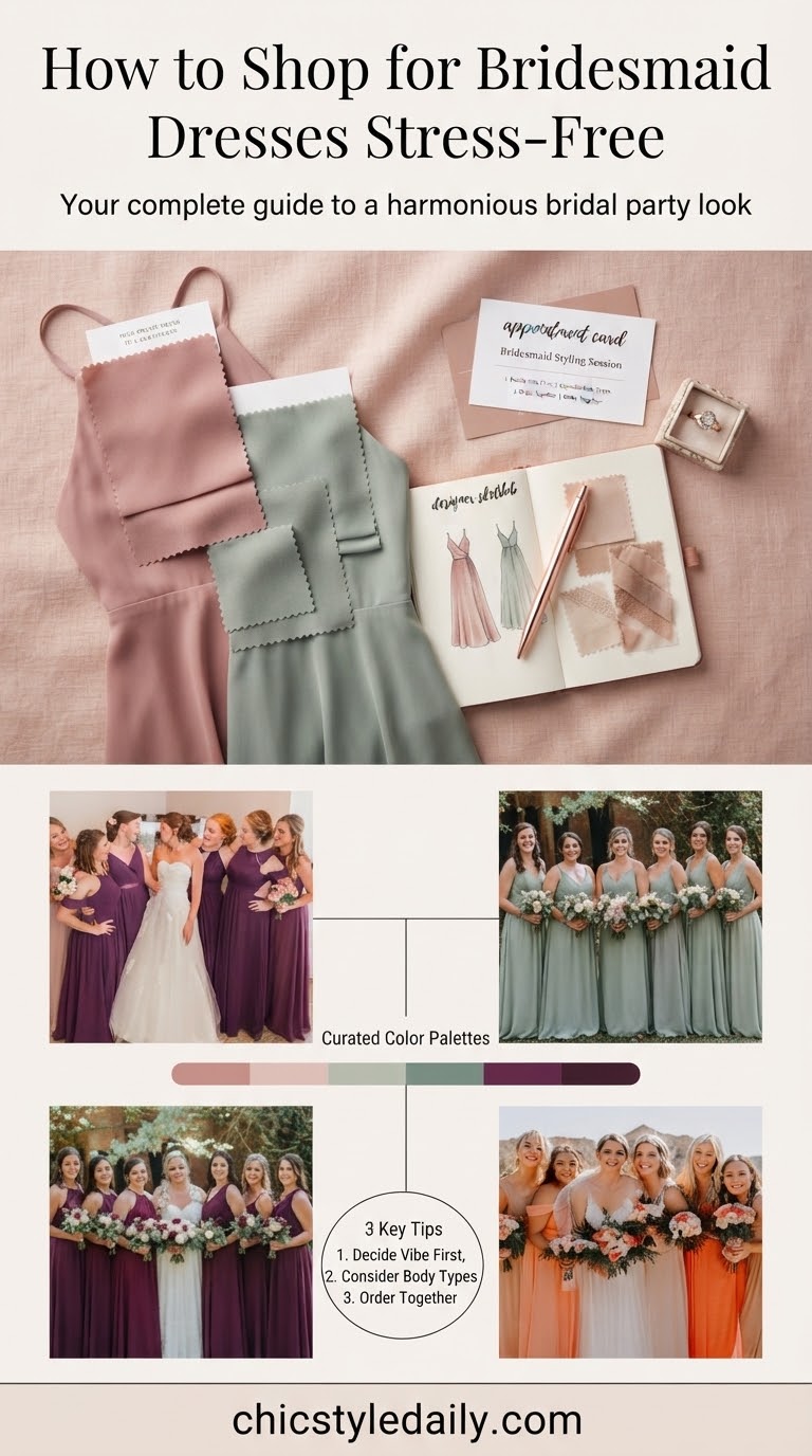 How to Shop for Bridesmaid Dresses Stress-Free