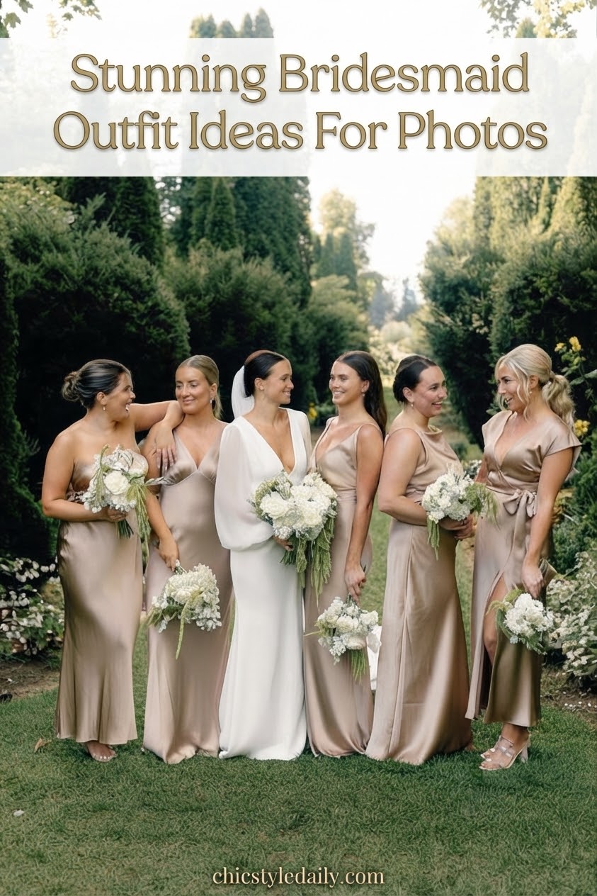 Stunning Bridesmaid Outfit Ideas For Photos