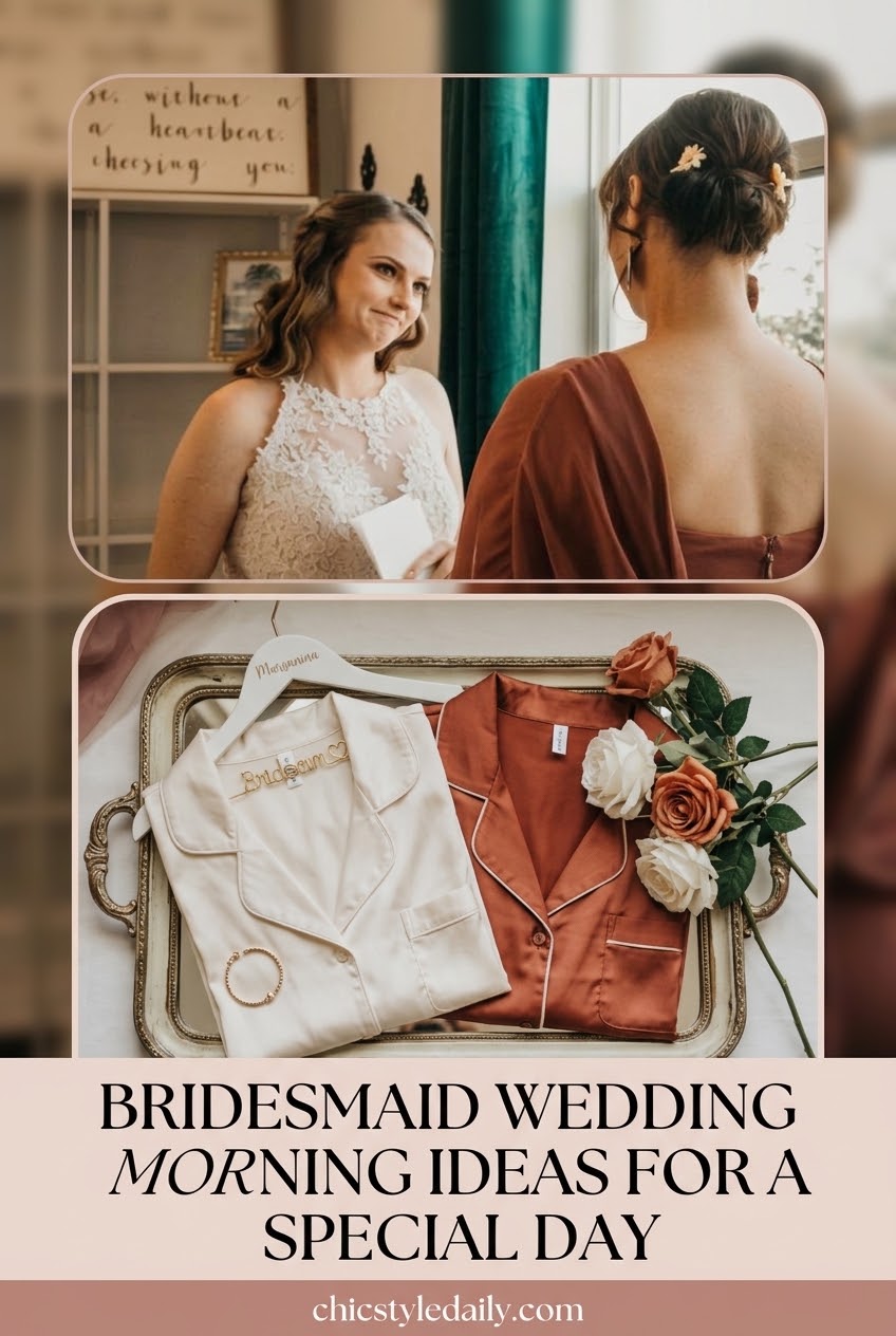 Bridesmaid Wedding Morning Ideas for a Special Day