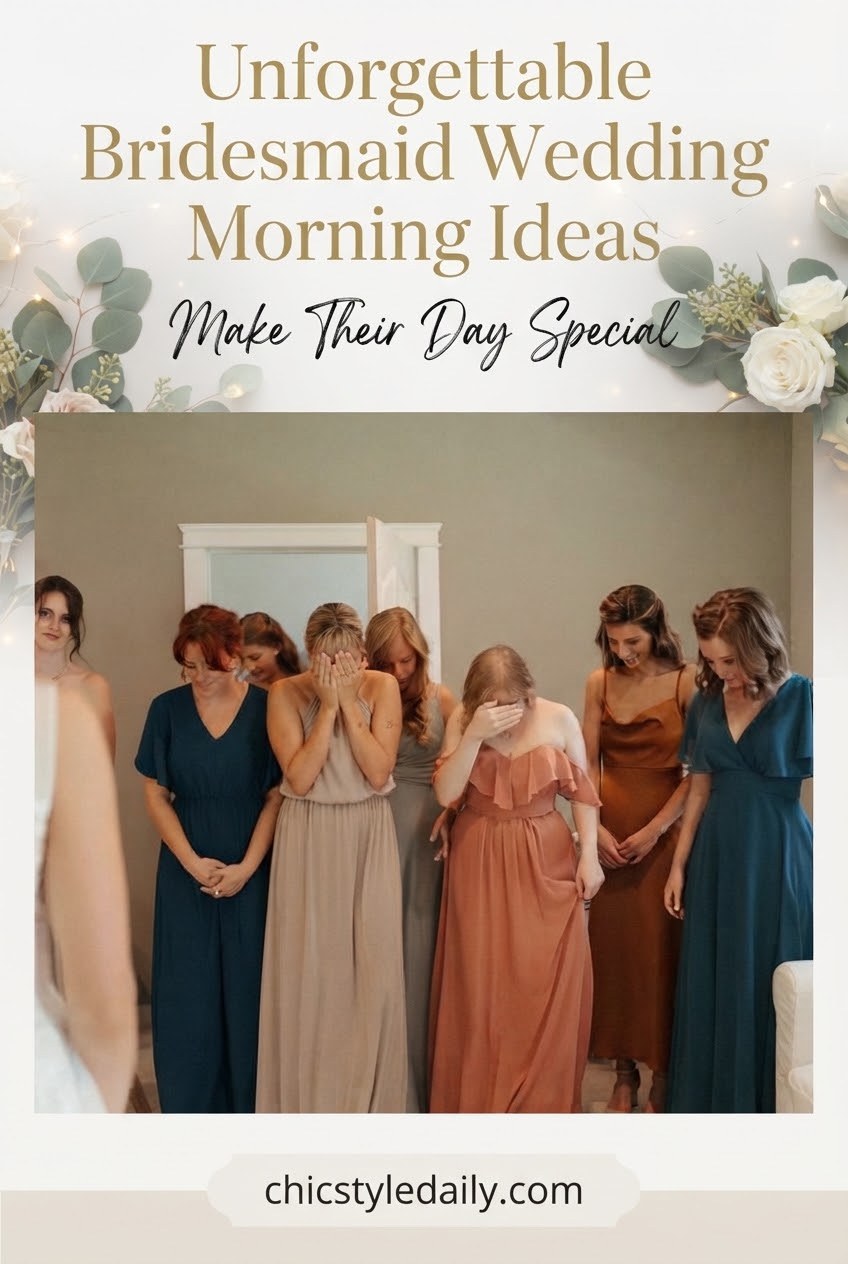 Unforgettable Bridesmaid Wedding Morning Ideas