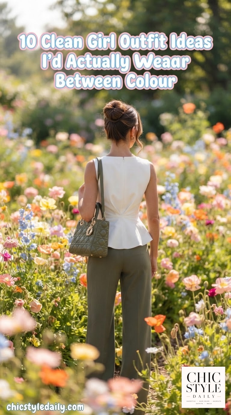 10 Clean Girl Outfit Ideas I'd Actually Wear Between Colour