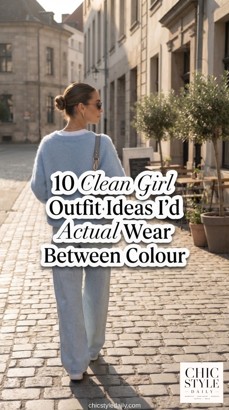 10 Clean Girl Outfit Ideas I'd Actually Wear Between Colour