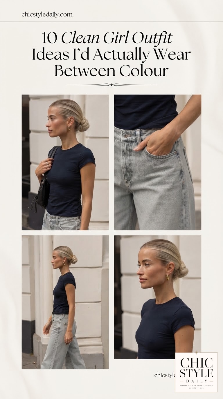 10 Clean Girl Outfit Ideas I'd Actually Wear Between Colour
