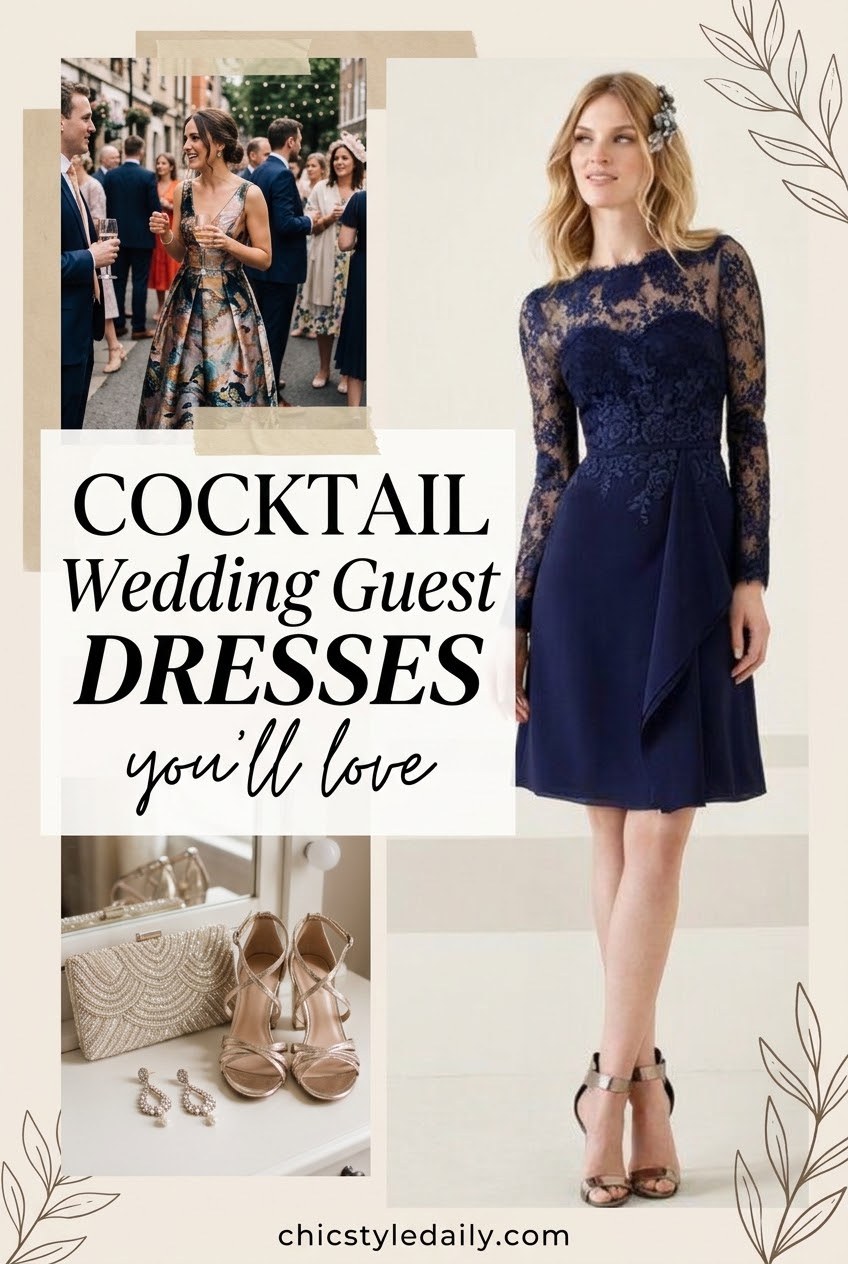 Cocktail Wedding Guest Dresses You'll Love