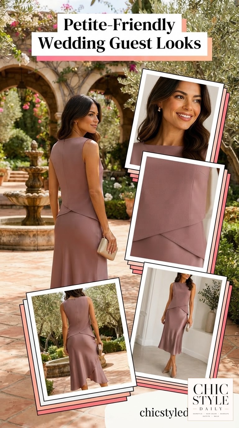 Petite-Friendly Wedding Guest Looks