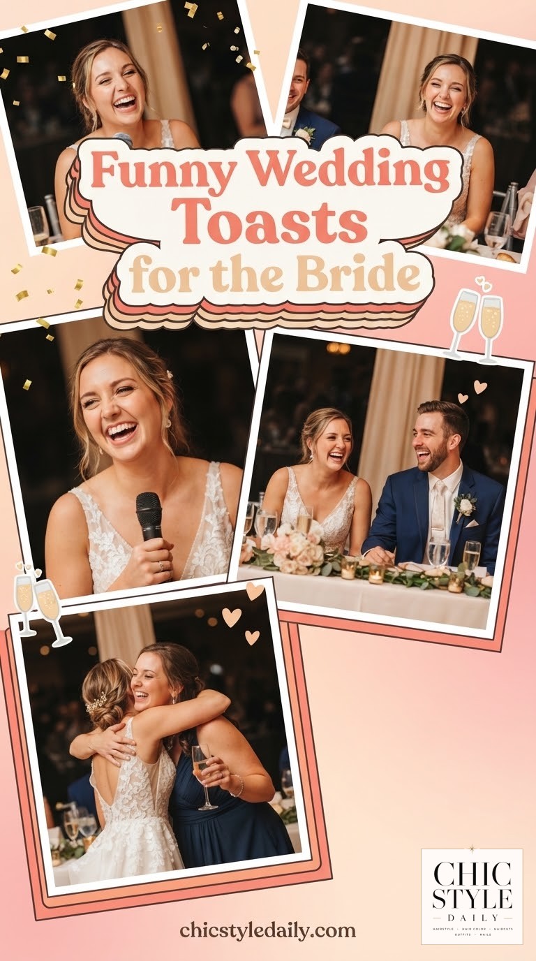 Funny Wedding Toasts for the Bride