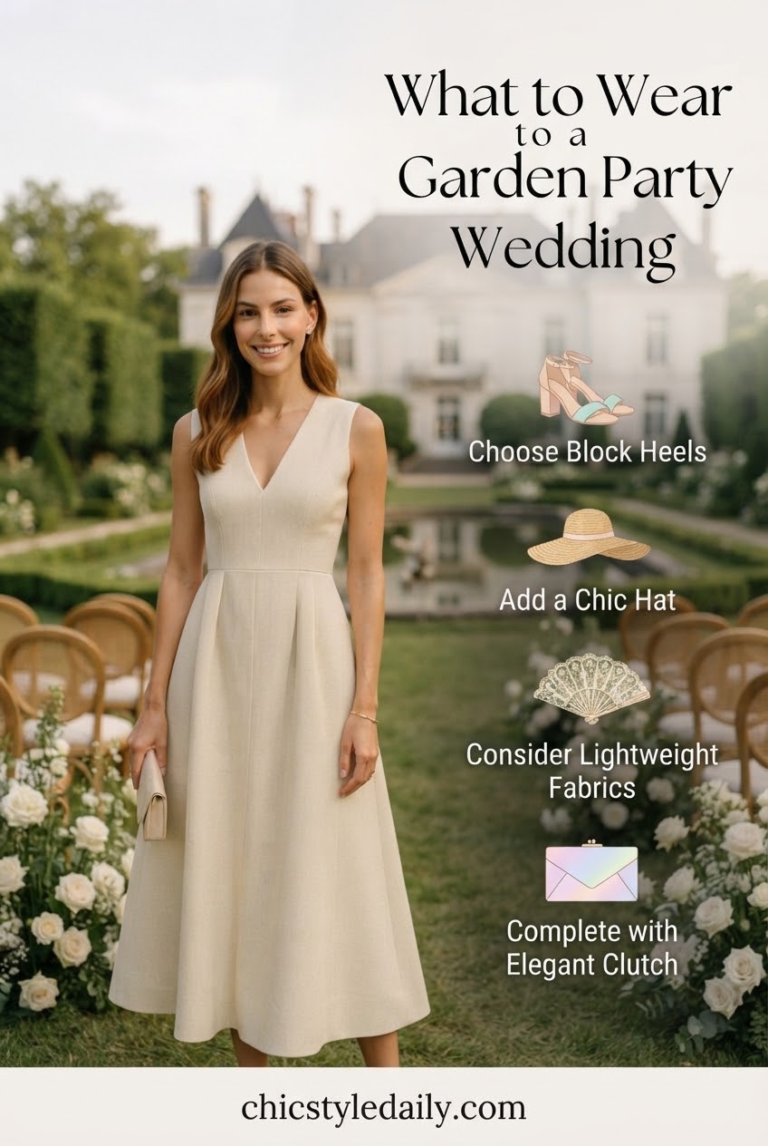 What to Wear to a Garden Party Wedding
