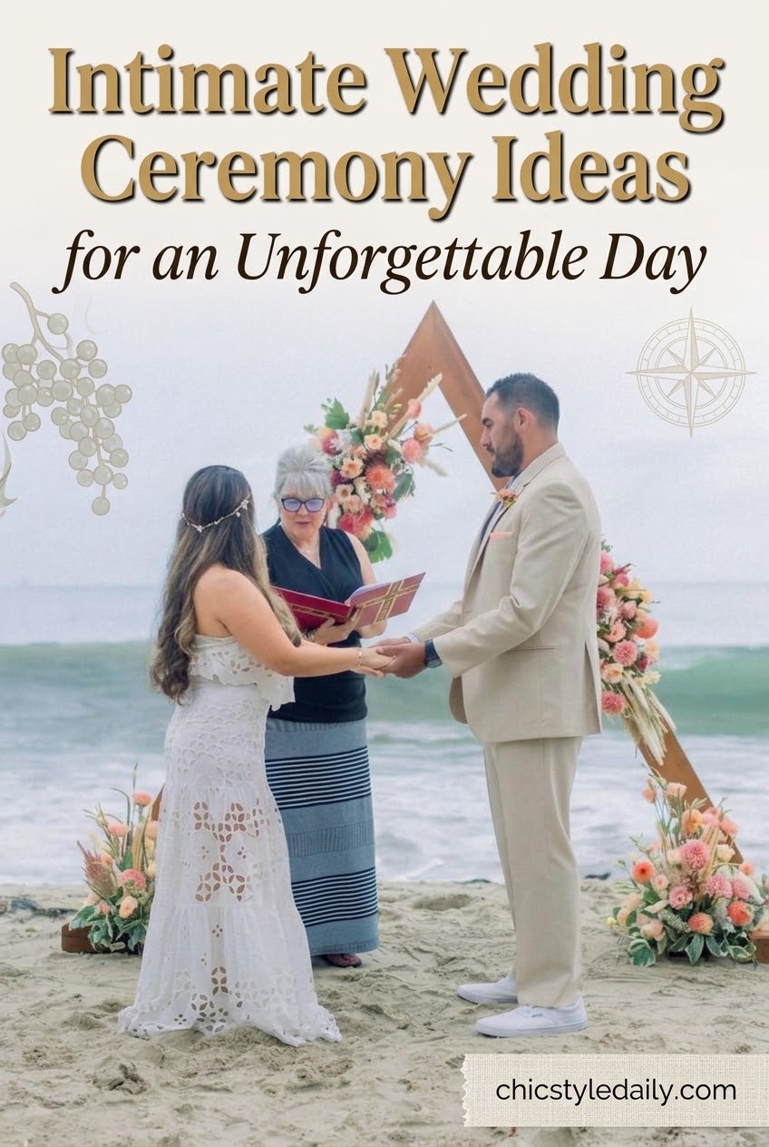 Intimate Wedding Ceremony Ideas for an Unforgettable Day