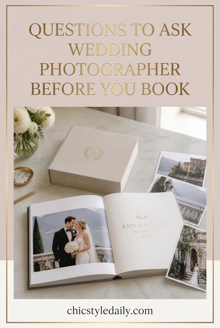 Questions To Ask Wedding Photographer Before You Book