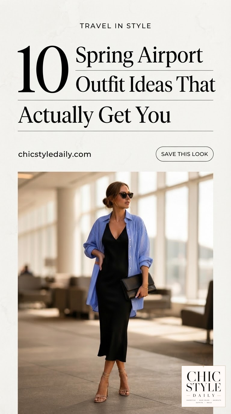 10 Spring Airport Outfit Ideas That Actually Get You