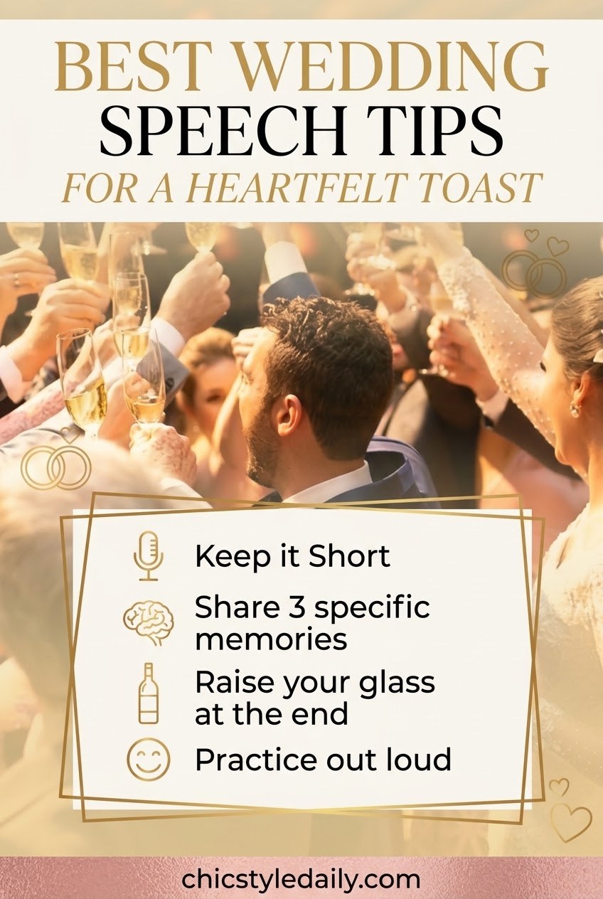 Best Wedding Speech Tips For A Heartfelt Toast