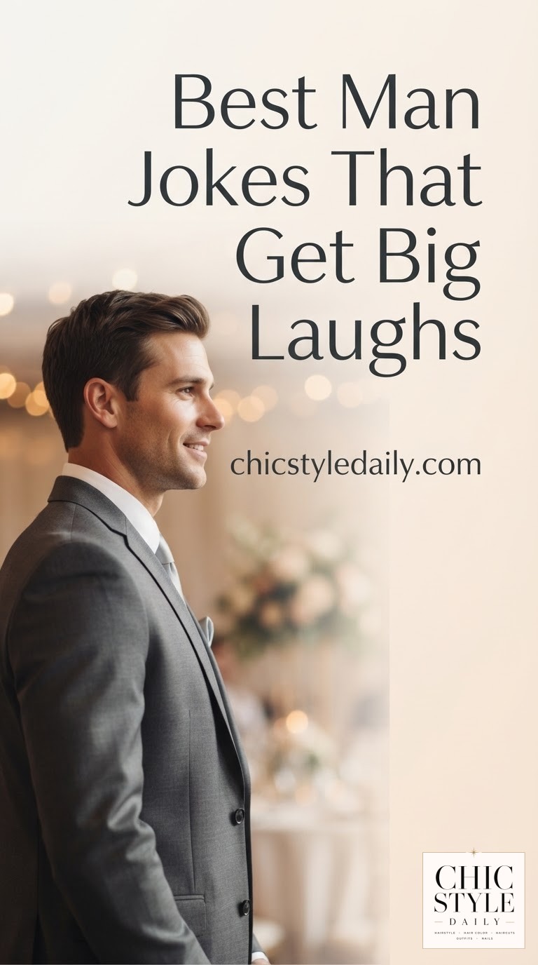 Best Man Jokes That Get Big Laughs