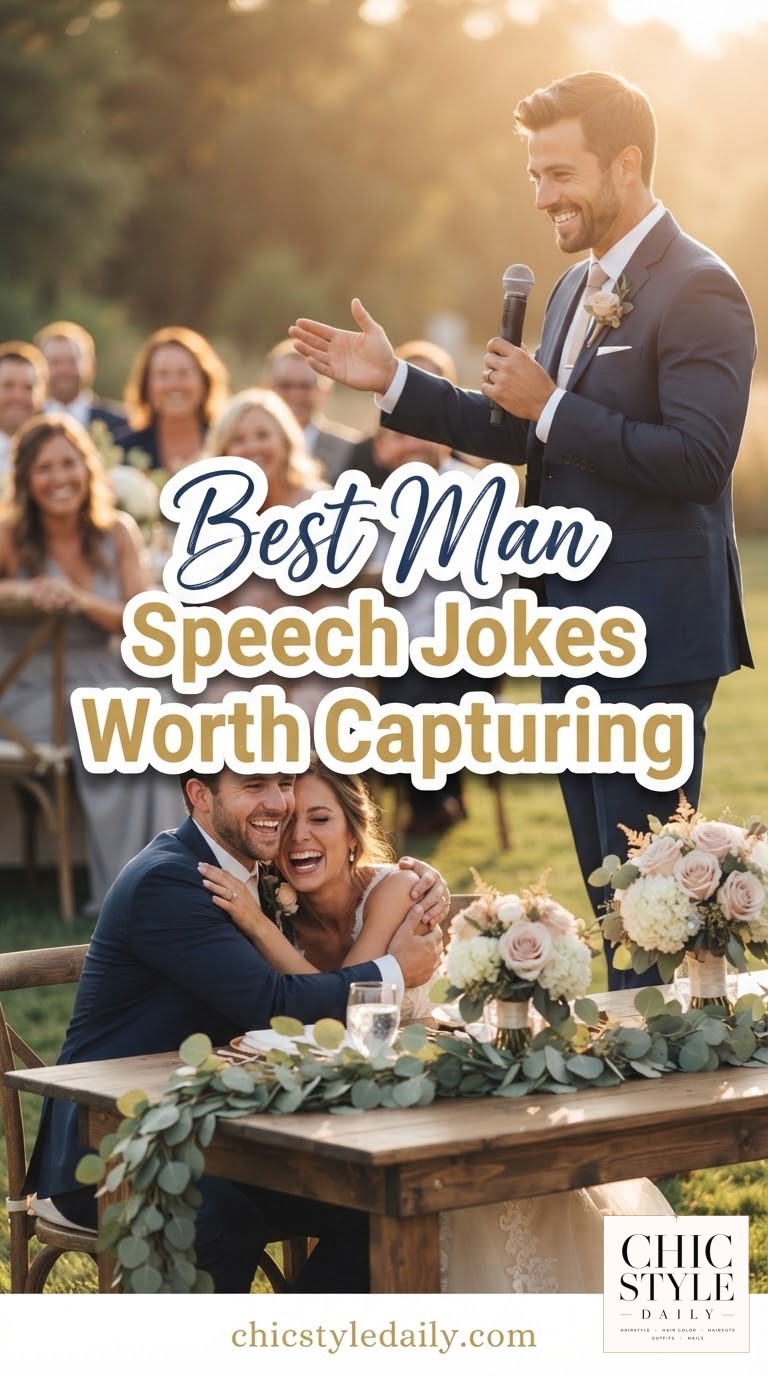 Best Man Speech Jokes Worth Capturing