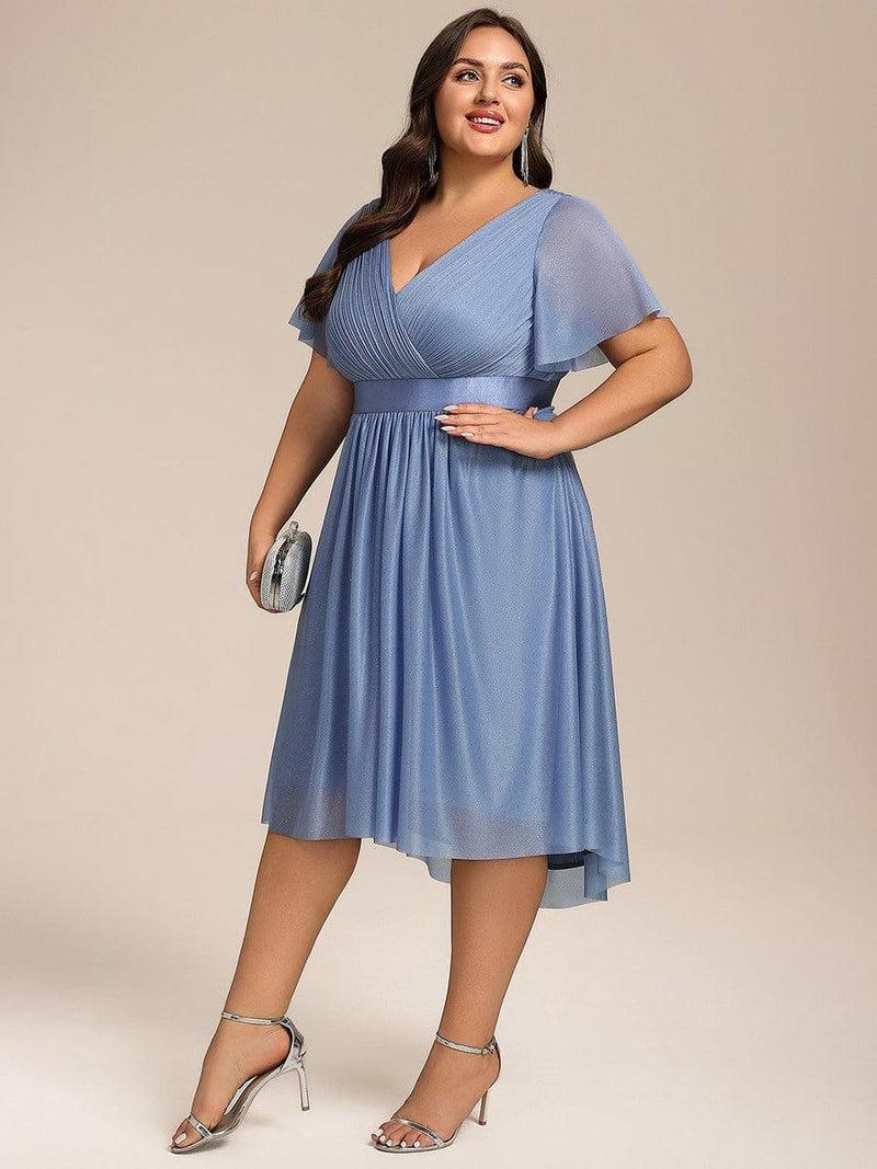 Plus size wedding guest dress