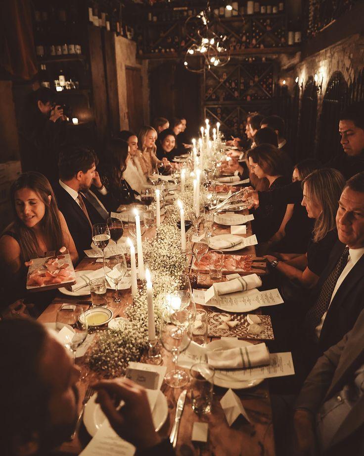 Private wedding dinner reception