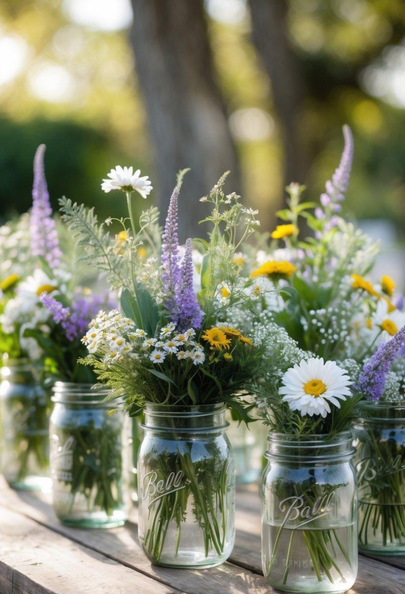 Wildflower Wedding Centerpieces for Every Style