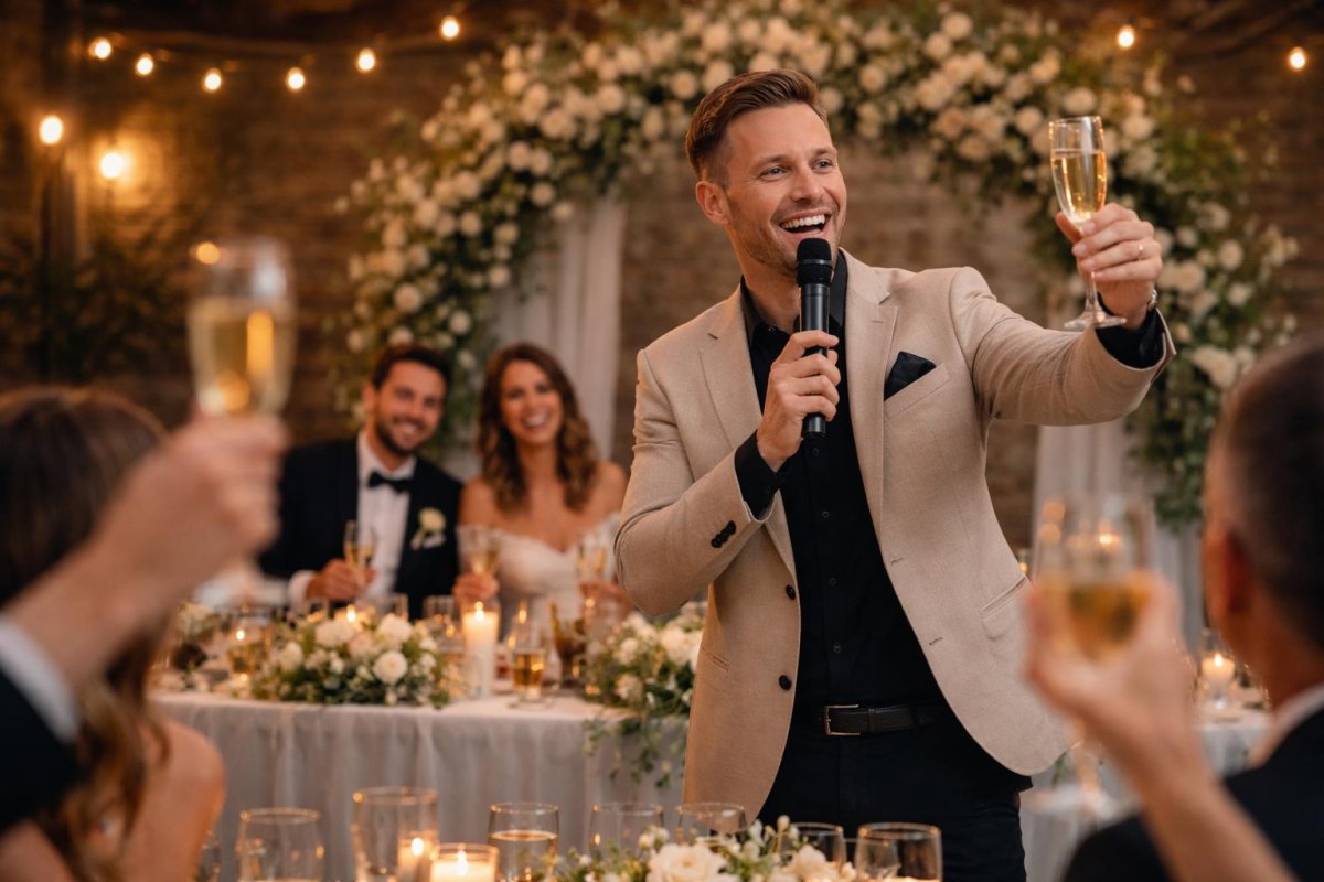 Short wedding speech at reception