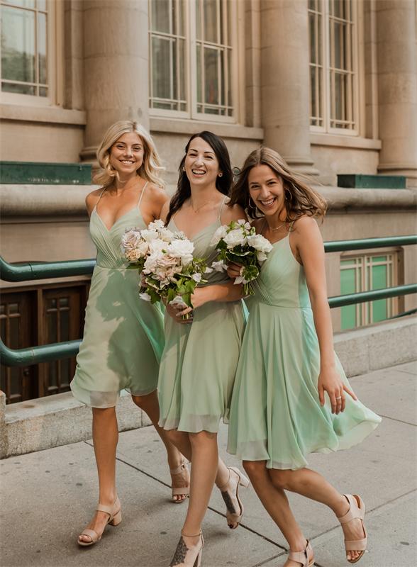 Short bridesmaid dresses