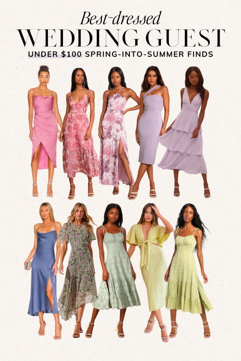 Trendy wedding guest dress