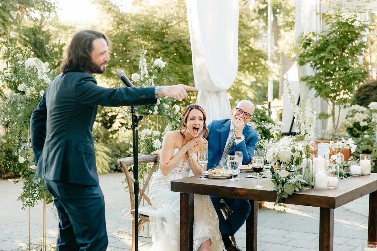 Funny emotional wedding toast